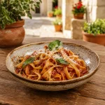 Tagliatelle al Pomodoro